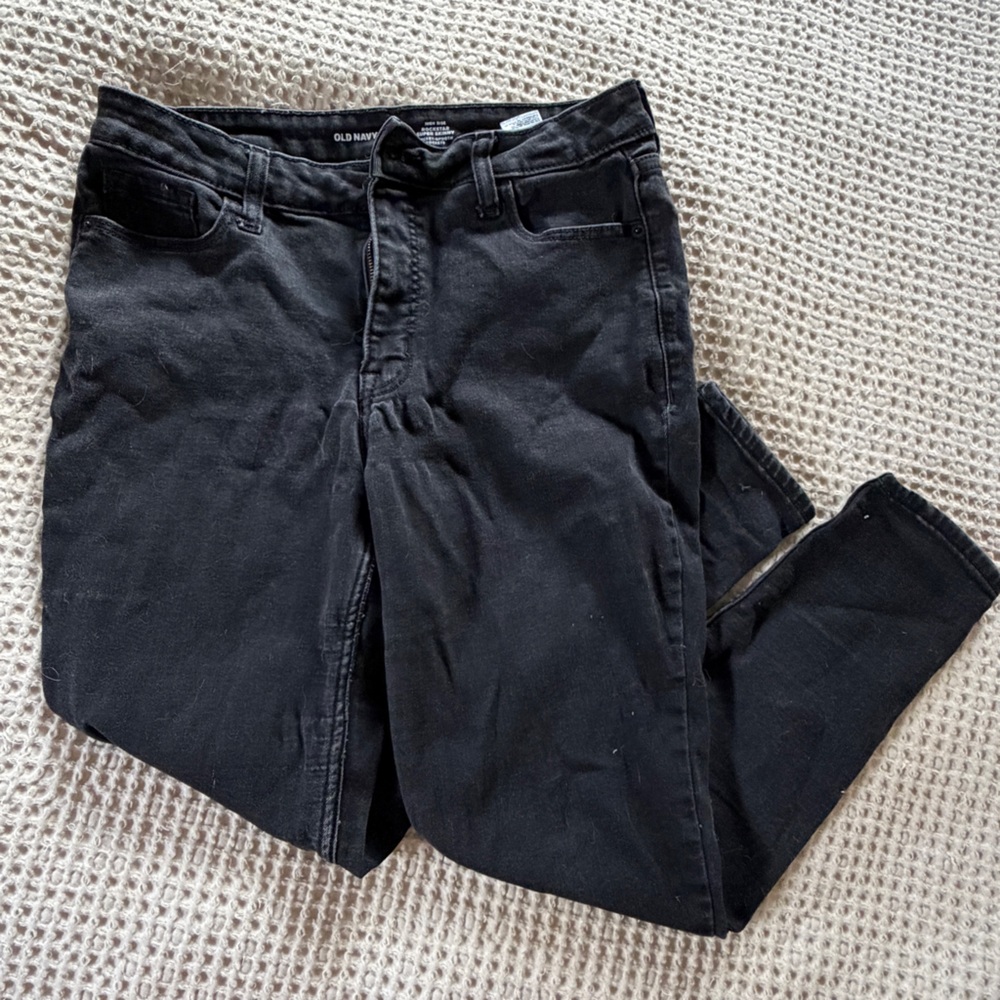 Old Navy Women's Black Skinny Jeans